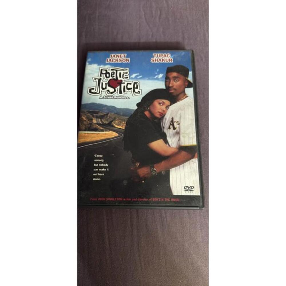 Poetic Justice DVD Janet Jackson Tupac Shakur